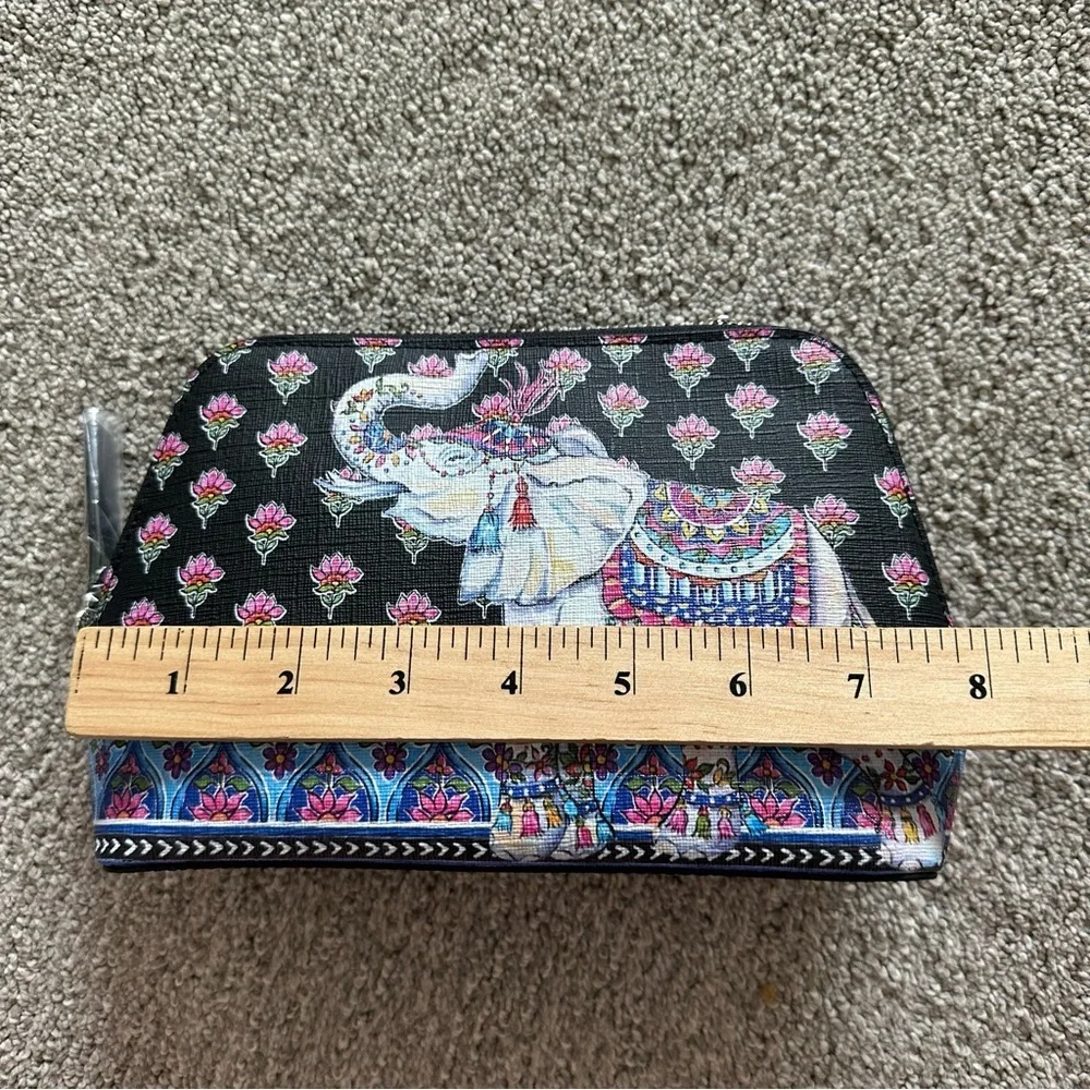 Brighton‎ Journey to India Elephant Cosmetic Makeup Bag With Strap